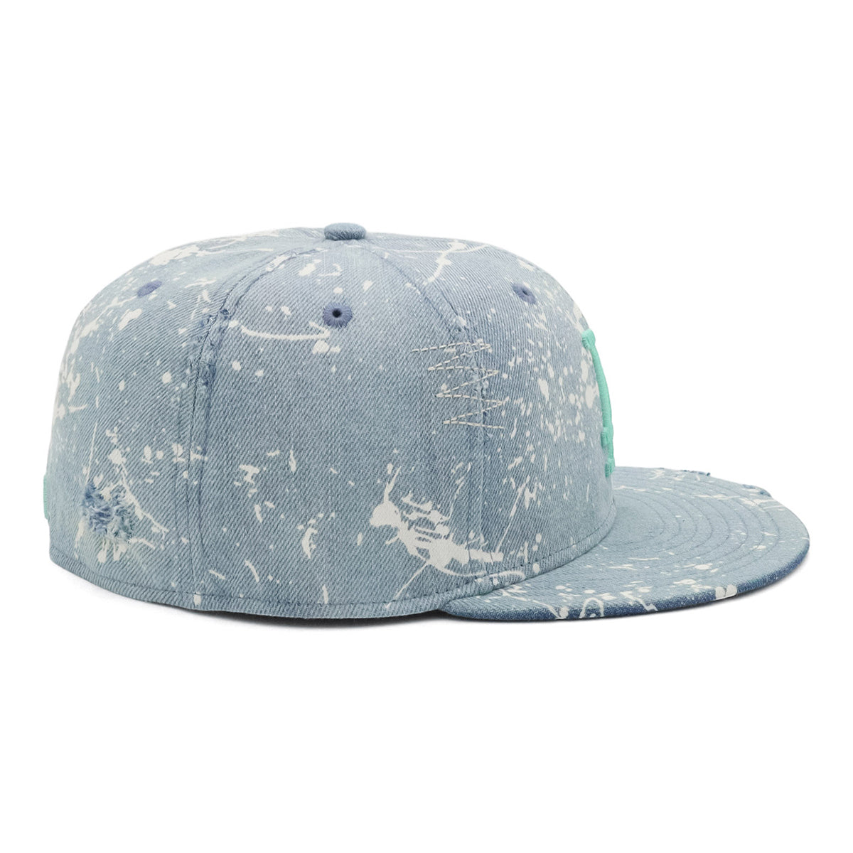 ニューエラ キャップ 59FIFTY SPLASH PAINT DENIM LA・Wデニム/ブルーT