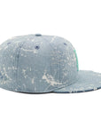 ニューエラ 59FIFTY SPLASH PAINT DENIM LA・Wデニム/ブルーT