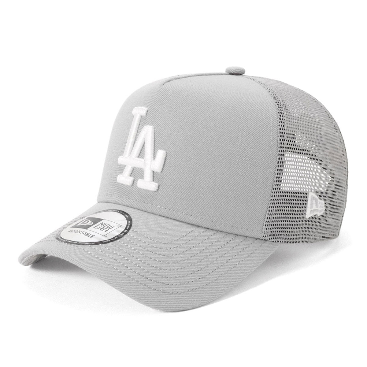 ニューエラ キャップ 9FORTY A-FRAME TRUCKER UNDER VISOR LAグレー