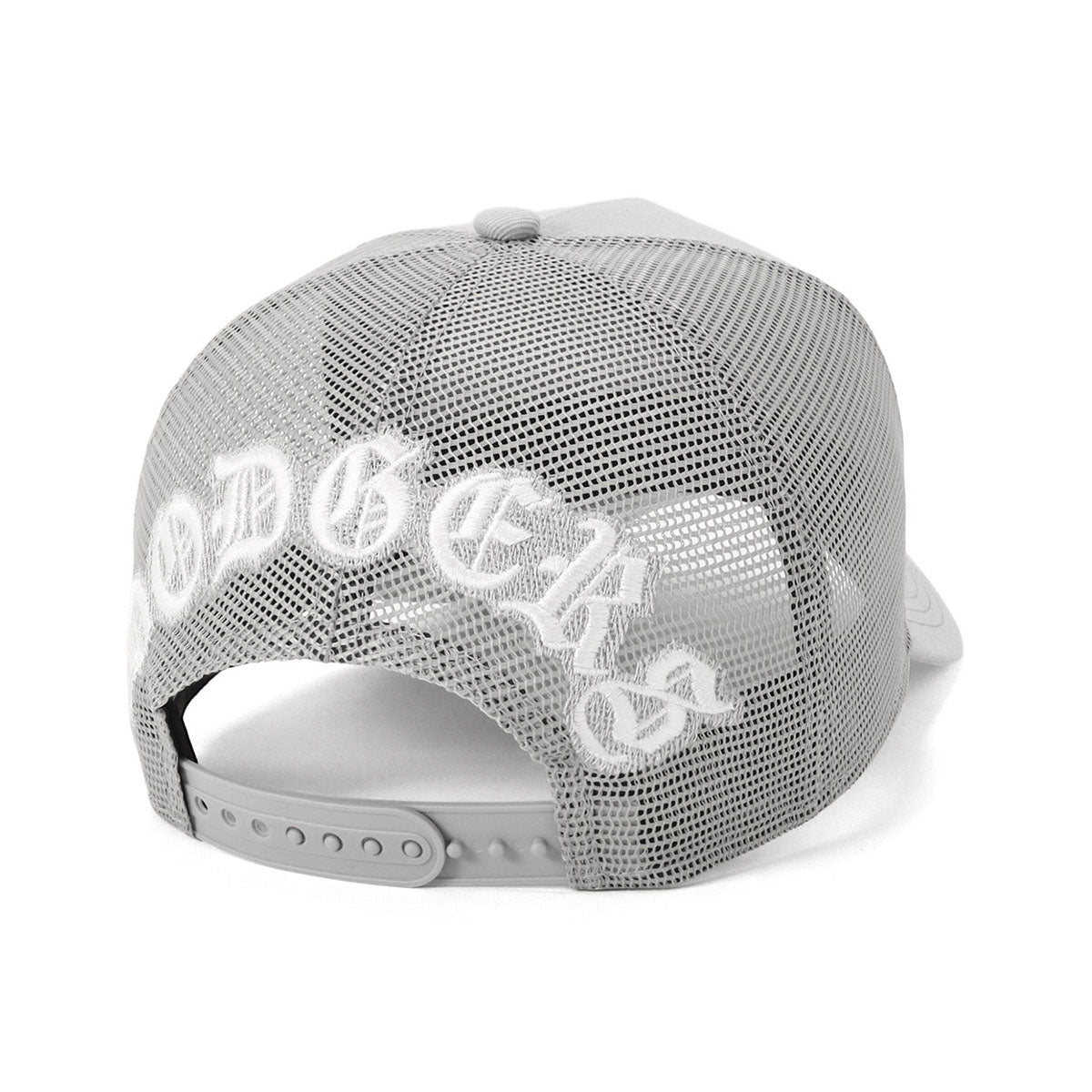 ニューエラ キャップ 9FORTY A-FRAME TRUCKER UNDER VISOR LAグレー