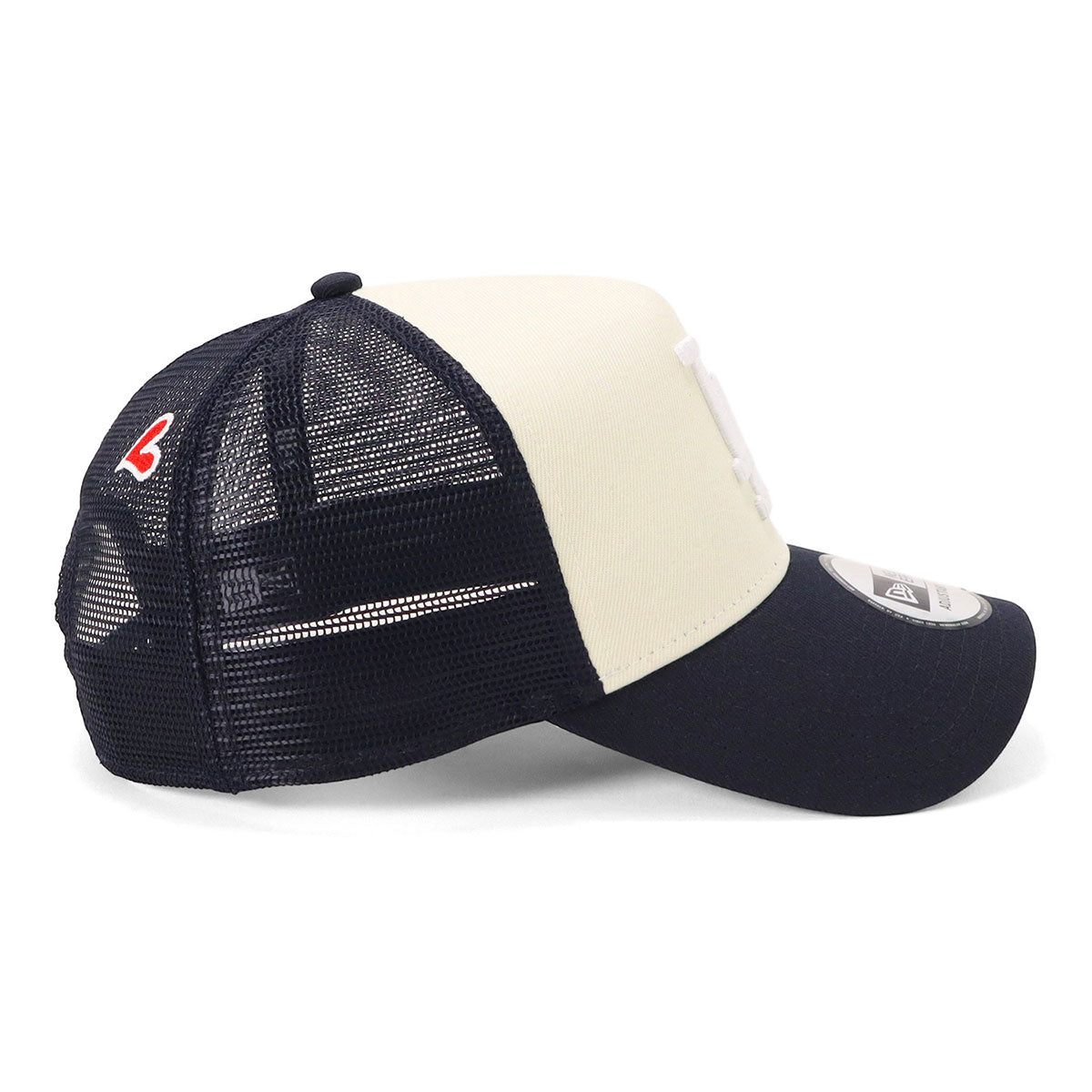 ニューエラ キャップ 9FORTY A-FRAME TRUCKER HEART LAクローム