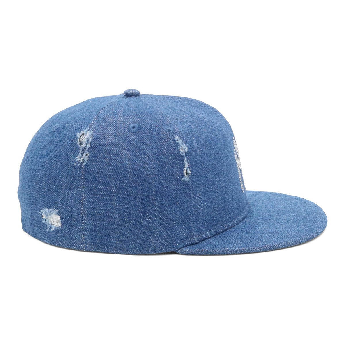 ニューエラ キャップ 59FIFTY RHINESTONE MLB NYウォッシュドデニム