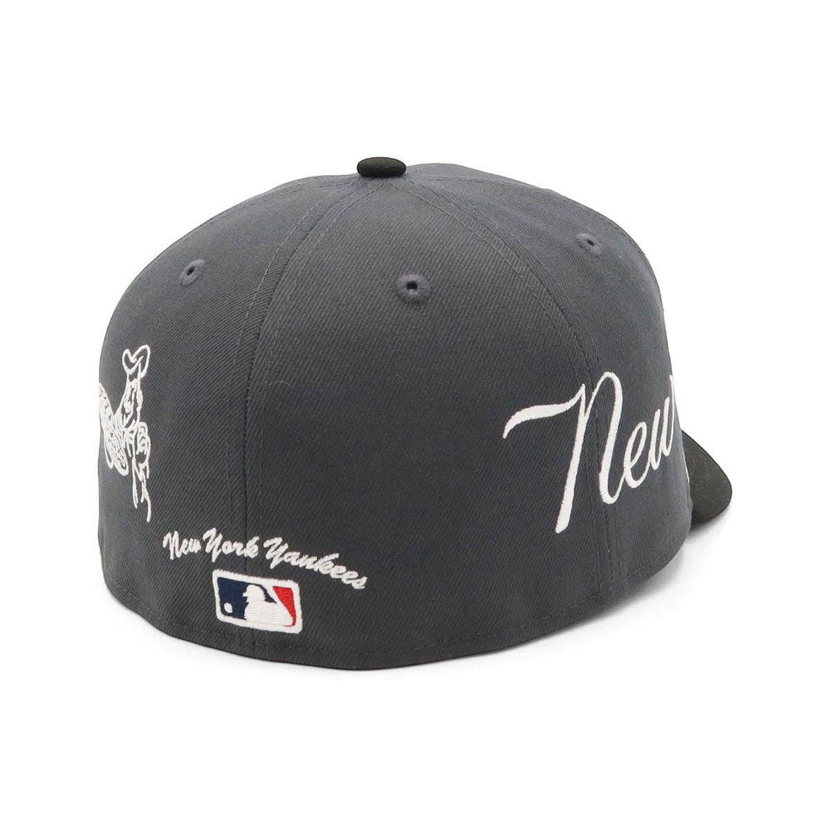 ニューエラ キャップ PRE-CURVED 59FIFTY 2-TONE SIDE LOGO NYダーク