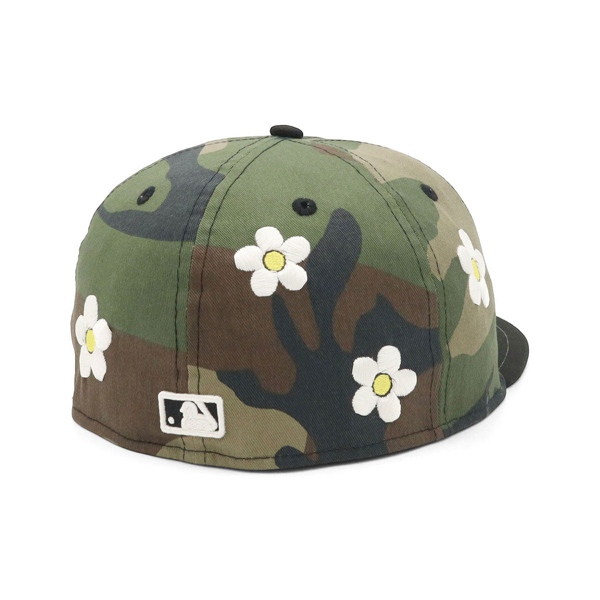 ニューエラ キャップ 59FIFTY FLOWER EMBROIDERY 2-TONE NYウッド