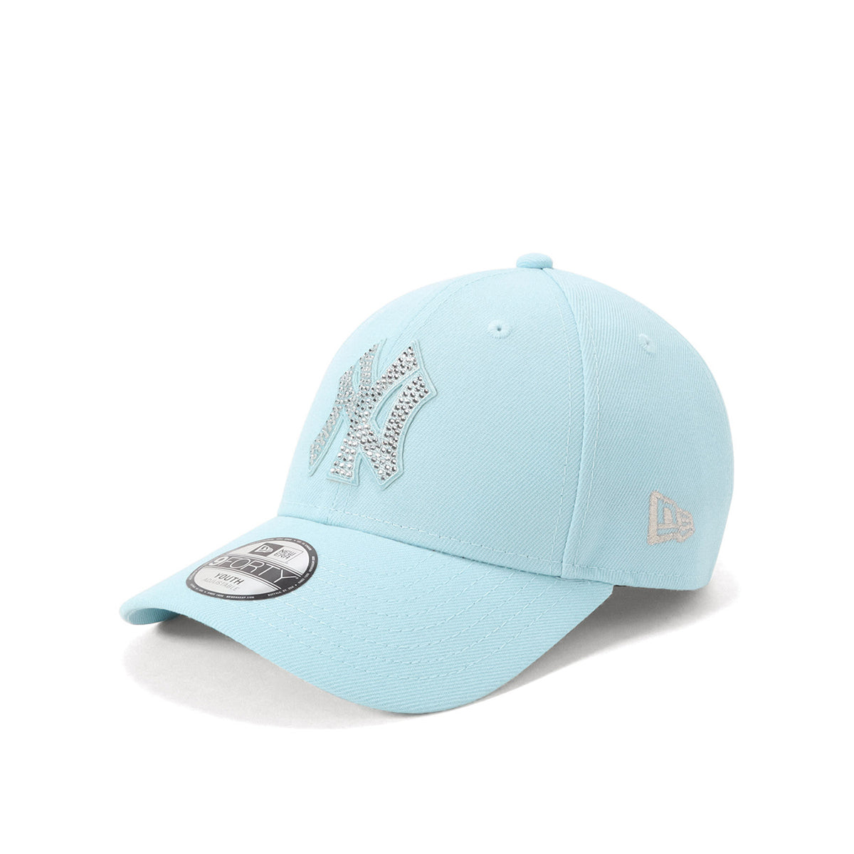 ニューエラ キャップ YOUTH 9FORTY MLB RHINESTONE NYグレイシャル