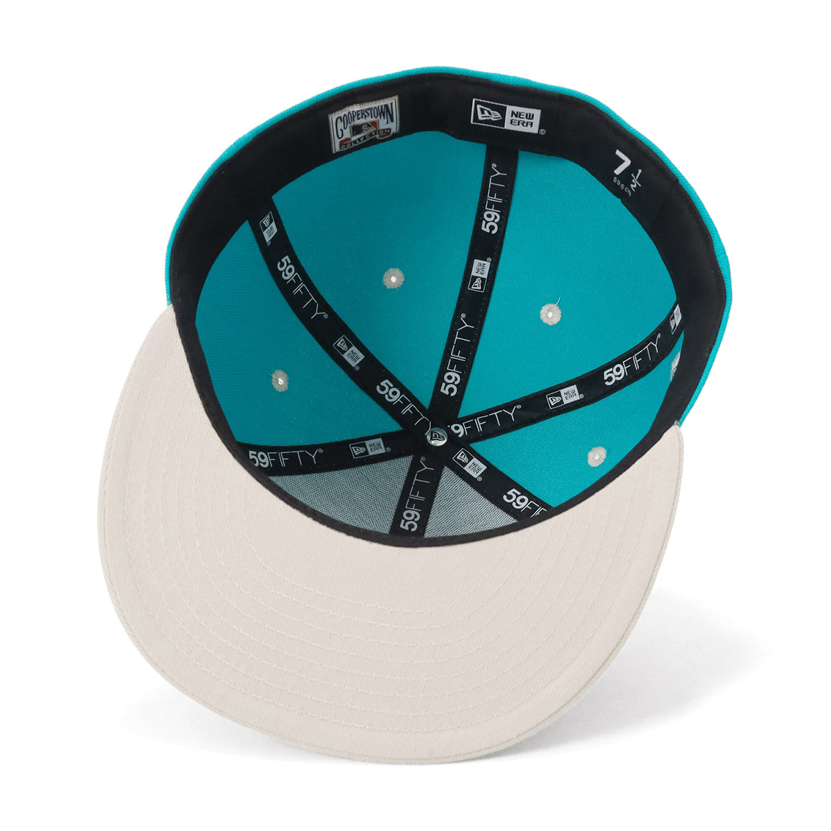 ニューエラ 59FIFTY SIDE PATCH 2-TONE SNEAKERS LAティール/ストーン