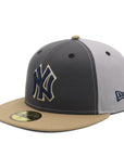 ニューエラ 59FIFTY UNDER VISOR NYダークグラファイト