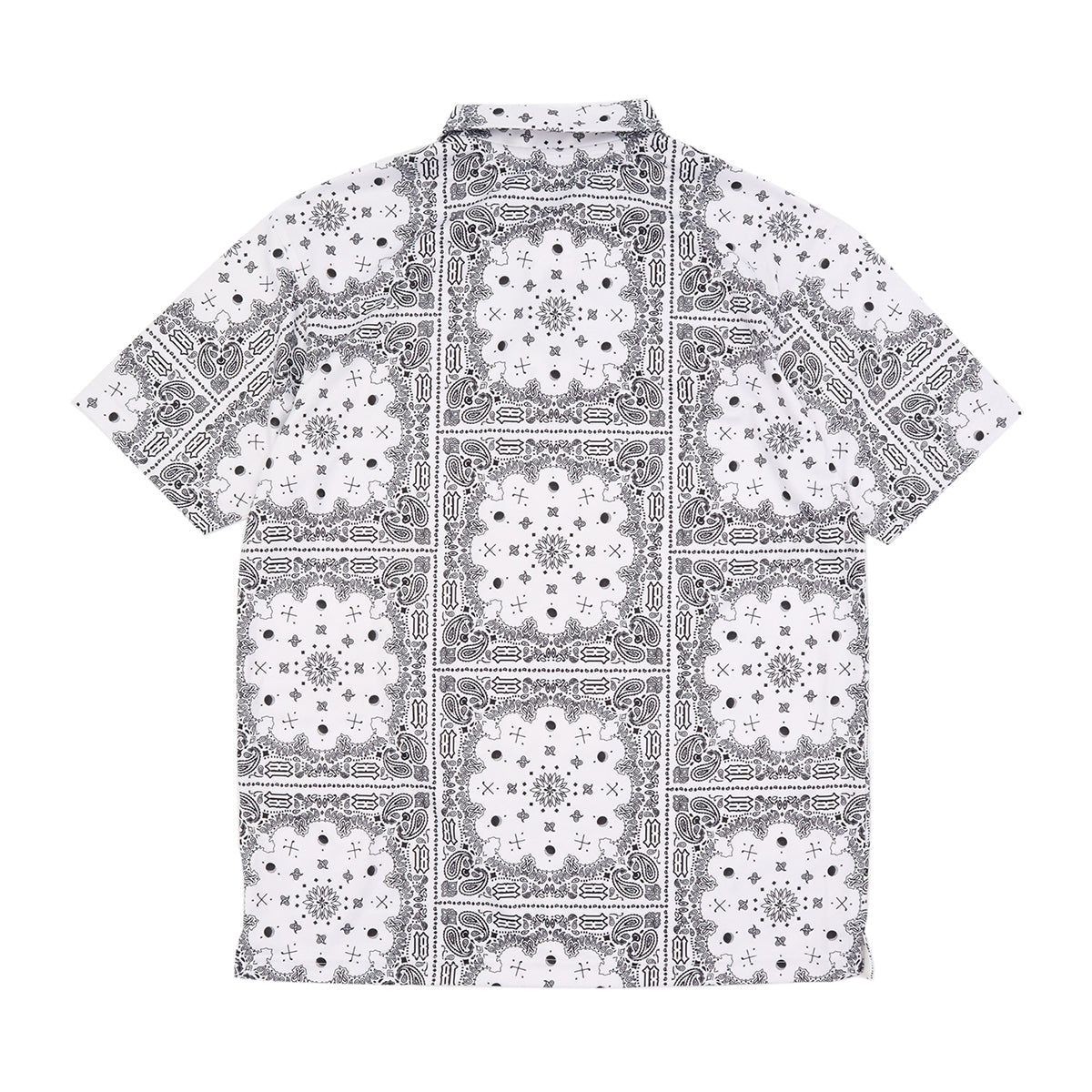 ニューエラ TECH POLO SHIRT SEASON GRAPHIC ホワイトペイズリー