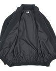 ニューエラ OVERSIZED PIPING TRACK JACKET BOX LOGO ブラック