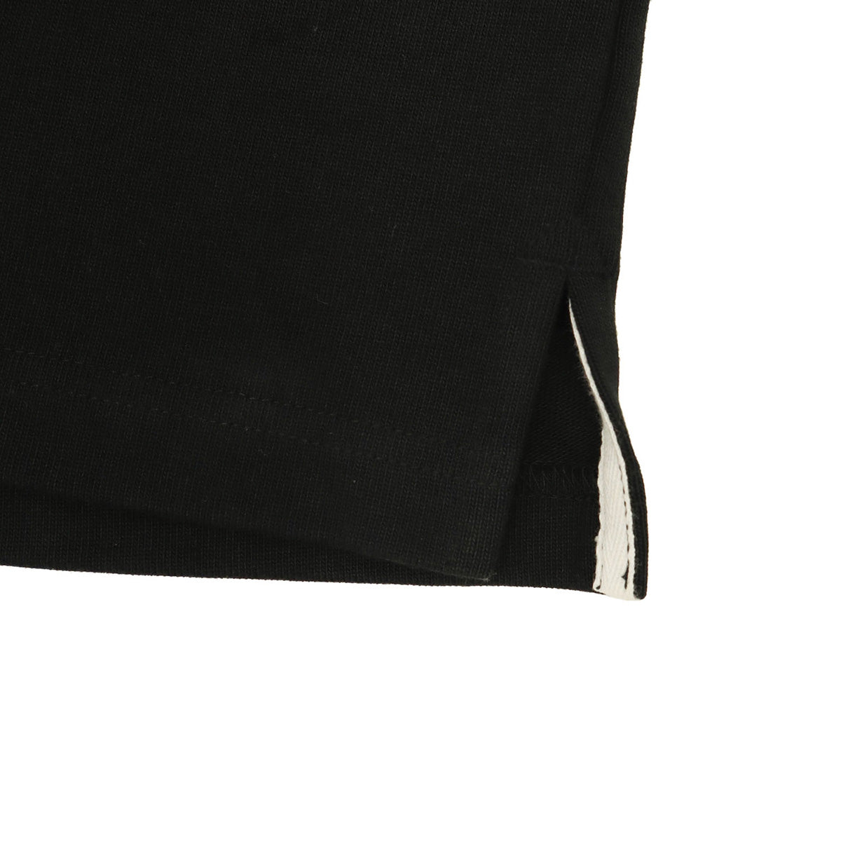 ニューエラ L/S RUGBY SHIRT 23 ブラック・ダークグリーン