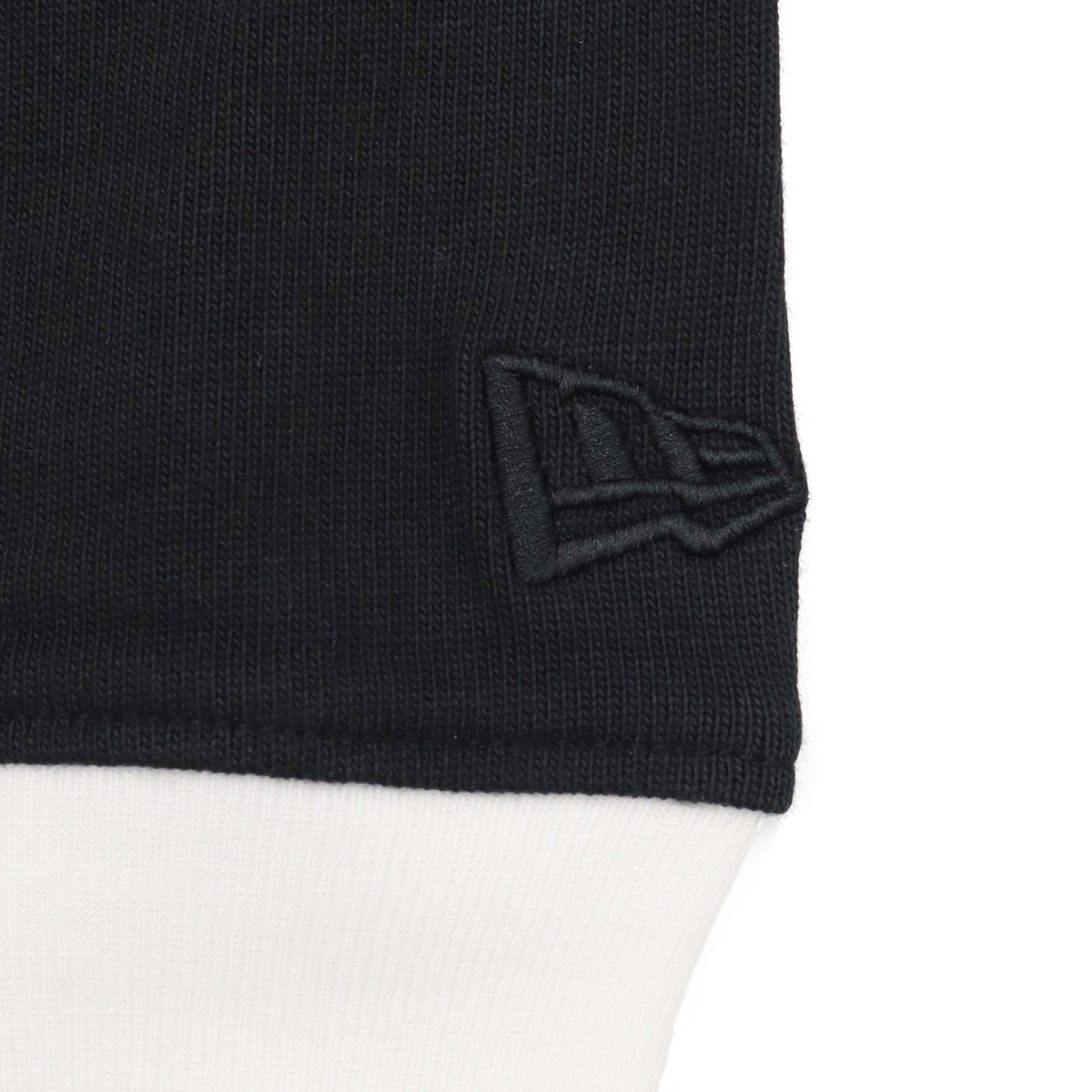 ニューエラ L/S RUGBY SHIRT 23 BOX LOGO ブラック