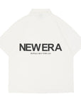 ニューエラ S/S OVERSIZED POLO SHIRT THE ORIGIN ホワイト
