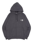 ニューエラ SWEAT PULLOVER HOODIE BOX LOGO グラファイト