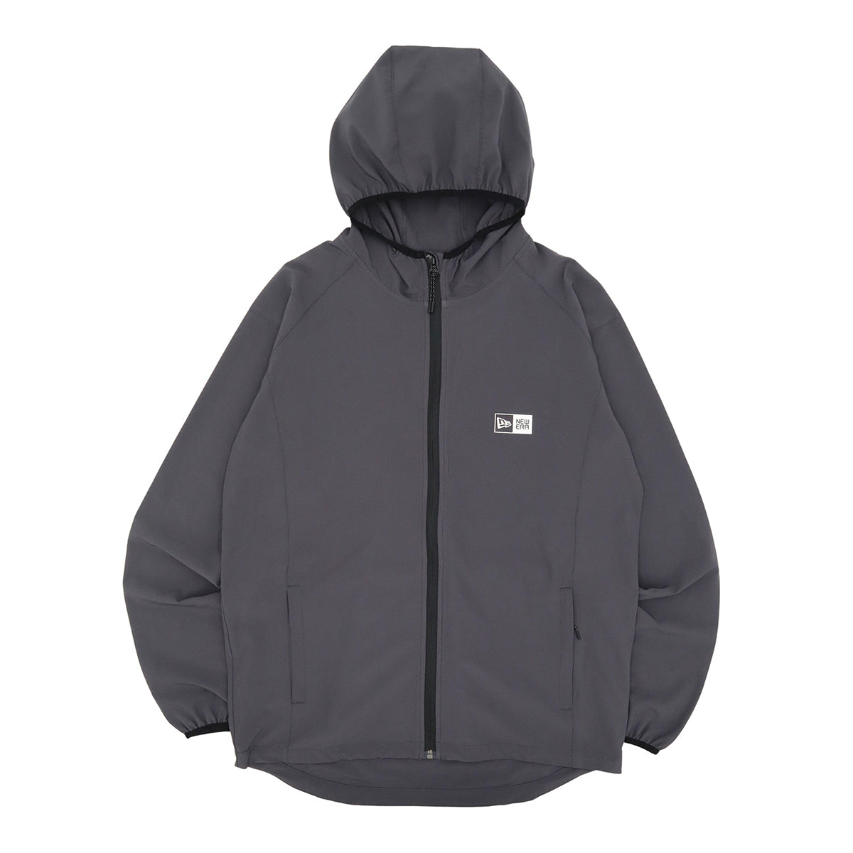 ニューエラ LIGHT WIND JACKET BOX LOGO グラファイト
