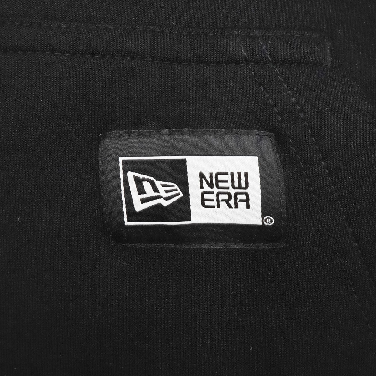 ニューエラ TECH SWEAT PULLOVER HOODIE BOX LOGO ブラック