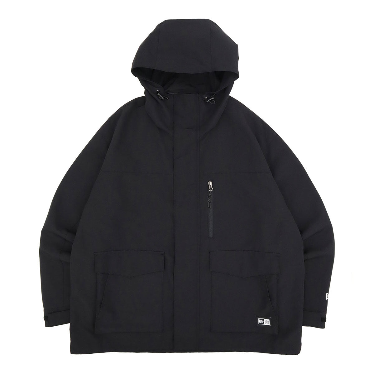 ニューエラ MOUNTAIN PARKA BOX LOGO ブラック