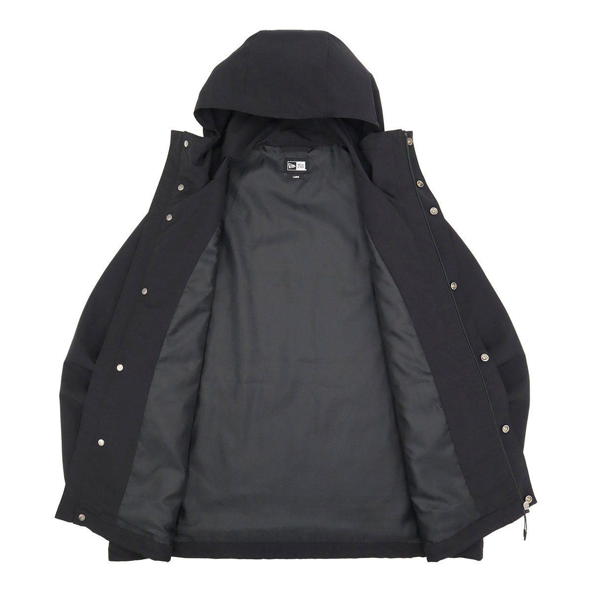 ニューエラ MOUNTAIN PARKA BOX LOGO ブラック