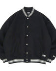ニューエラ MELTON VARSITY BOX LOGO ブラック