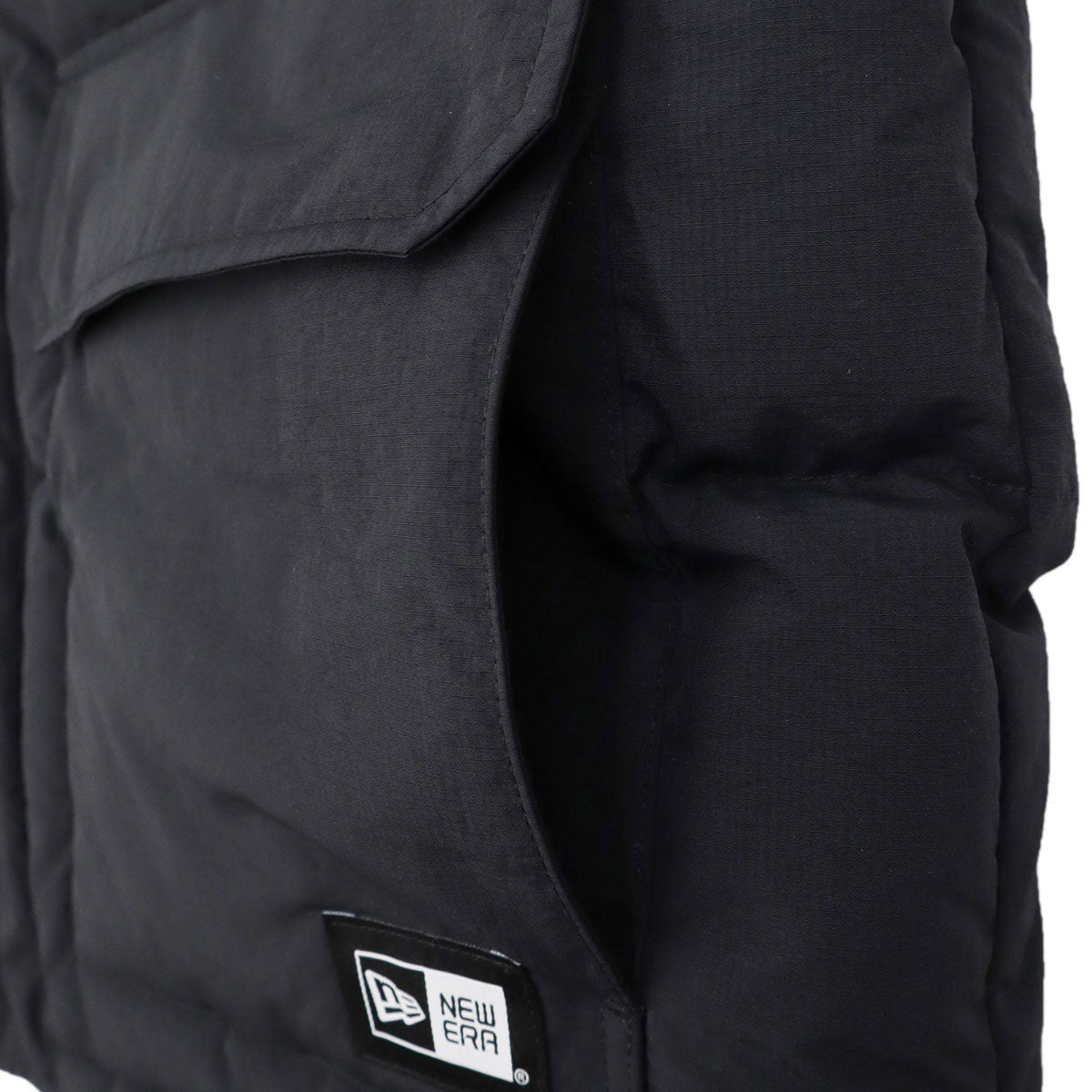 ニューエラ DOWN JACKET BOX LOGO ブラック