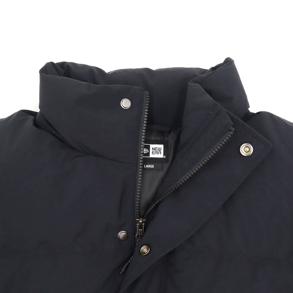 ニューエラ DOWN JACKET BOX LOGO ブラック