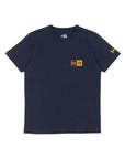 ニューエラ YOUTH S/S COTTON TEE BOX LOGO ネイビー/コッパー