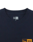 ニューエラ YOUTH S/S COTTON TEE BOX LOGO ネイビー/コッパー