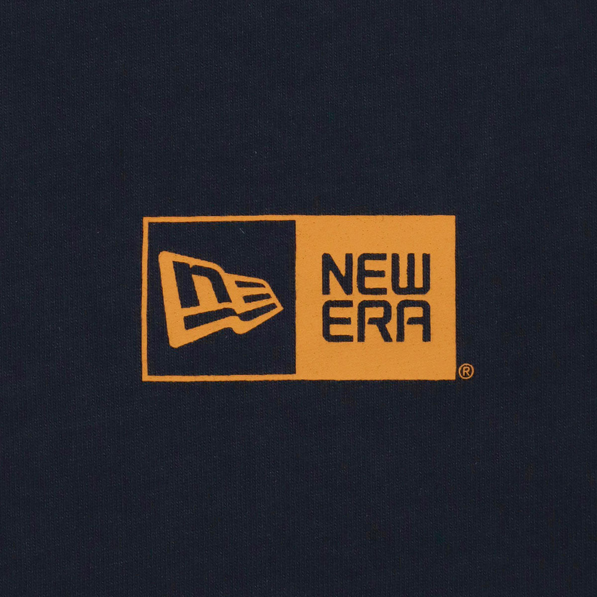 ニューエラ YOUTH S/S COTTON TEE BOX LOGO ネイビー/コッパー