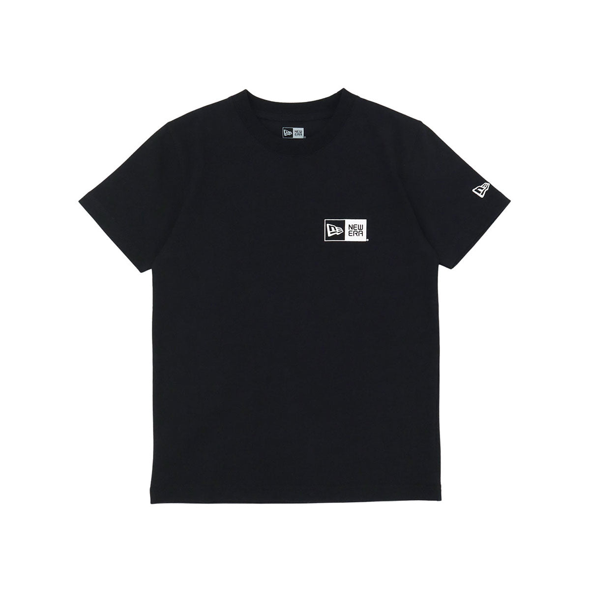 ニューエラ YOUTH S/S COTTON TEE BOX LOGO ブラック