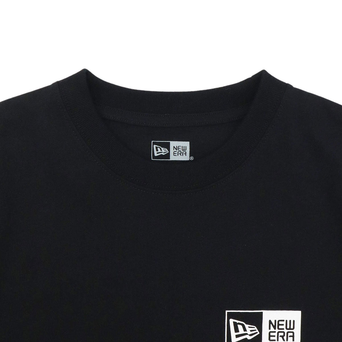 ニューエラ YOUTH S/S COTTON TEE BOX LOGO ブラック