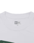 ニューエラ YOUTH S/S TECH TEE ホワイト/ダークグリーン
