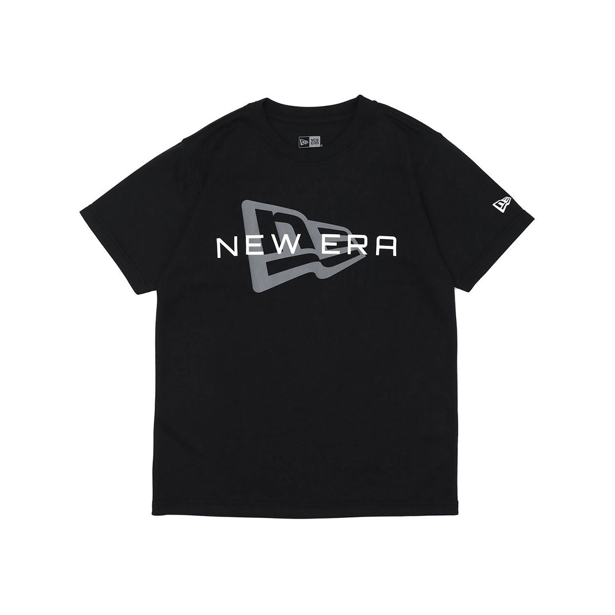 ニューエラ YOUTH S/S TECH TEE ブラック/グラファイト