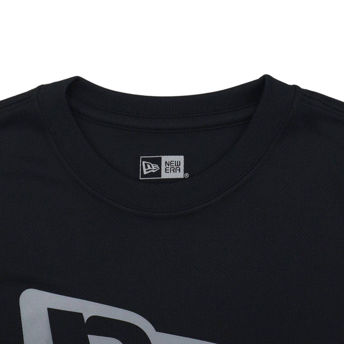 ニューエラ YOUTH S/S TECH TEE ブラック/グラファイト