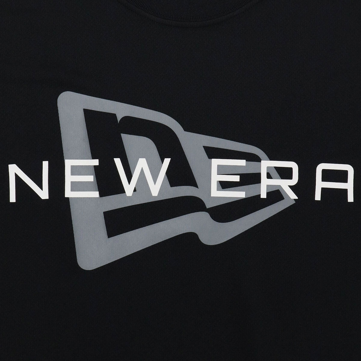 ニューエラ YOUTH S/S TECH TEE ブラック/グラファイト