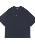 ニューエラ S/S OVERSIZED COTTON TEE 24 HANDWRITTEN LOGO ネイビー