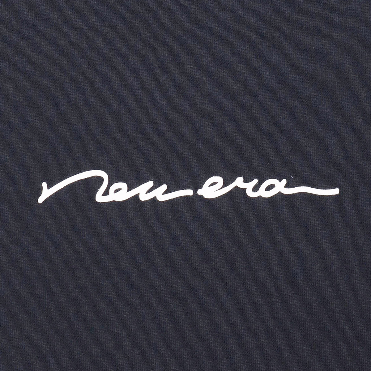 ニューエラ S/S OVERSIZED COTTON TEE 24 HANDWRITTEN LOGO ネイビー