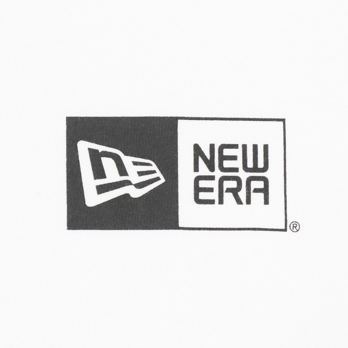 ニューエラ S/S OVERSIZED COTTON TEE 24 BOX LOGO ホワイト/ブラック