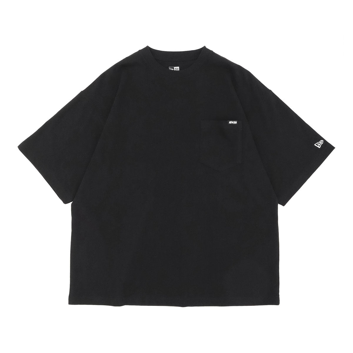 ニューエラ S/S OVERSIZED COTTON TEE 24 ブラック