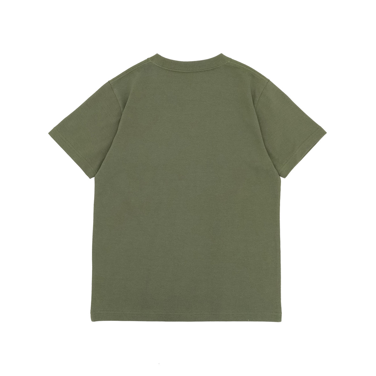 ニューエラ YOUTH S/S COTTON TEE BOX LOGO ニューオリーブ