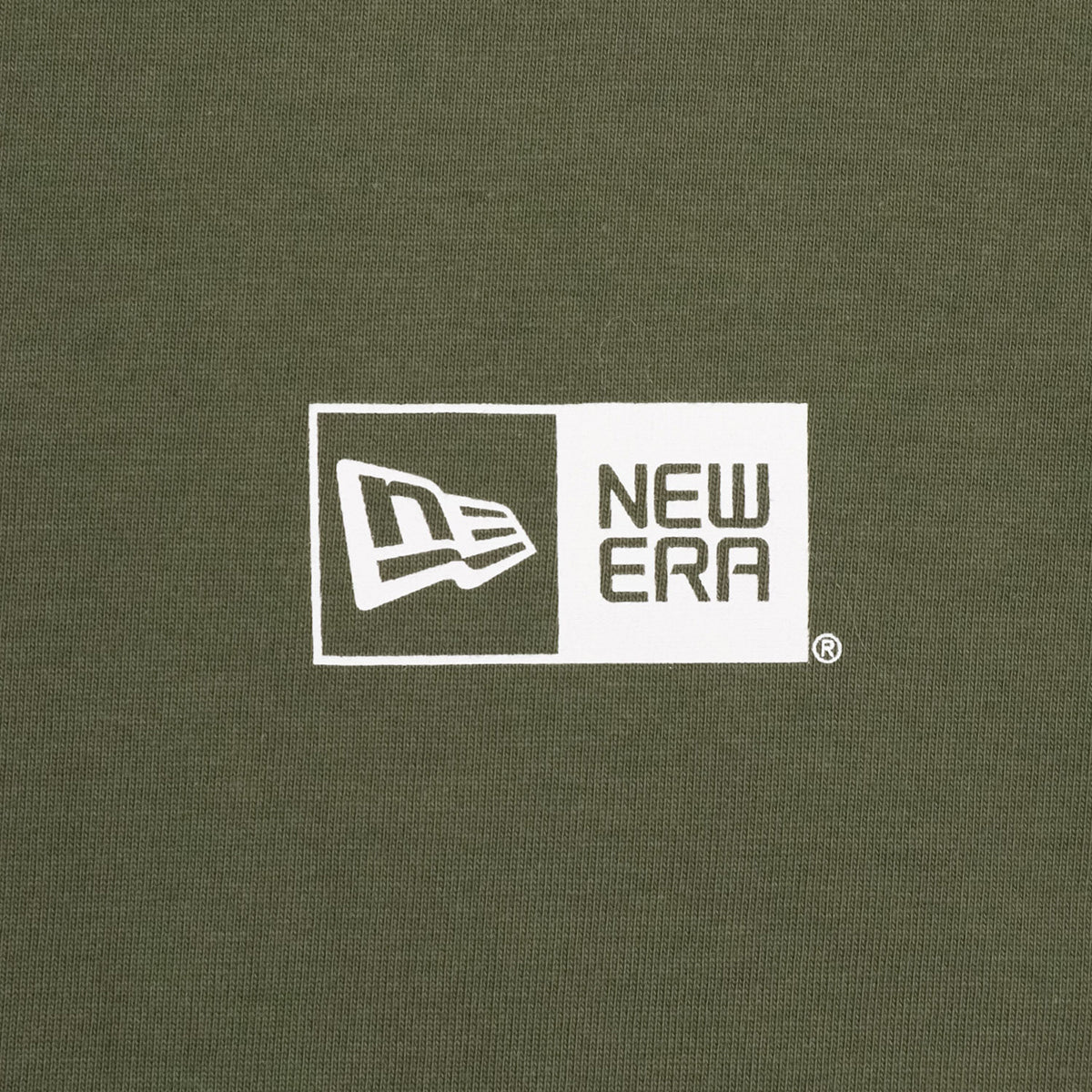 ニューエラ YOUTH S/S COTTON TEE BOX LOGO ニューオリーブ