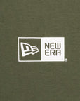 ニューエラ YOUTH S/S COTTON TEE BOX LOGO ニューオリーブ