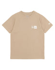 ニューエラ YOUTH S/S COTTON TEE BOX LOGO キャメル