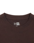 ニューエラ YOUTH S/S COTTON TEE BOX LOGO バーントウッド