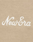 ニューエラ S/S COTTON TEE SCRIPT LOGO キャメル