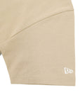 ニューエラ S/S COTTON TEE SCRIPT LOGO キャメル