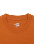 ニューエラ S/S COTTON TEE BOX LOGO ラストオレンジ