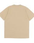 ニューエラ S/S COTTON TEE BOX LOGO キャメル
