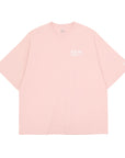ニューエラ S/S OVERSIZED COTTON TEE 24 TYPOGRAPHY ピンクルージュ