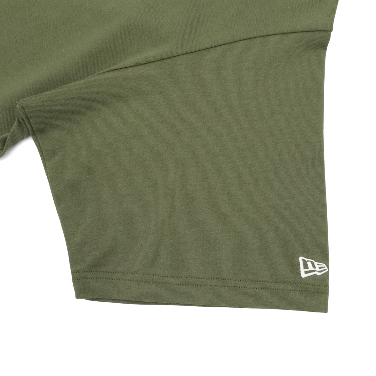 ニューエラ S/S OVERSIZED COTTON TEE 24 TYPOGRAPHY ニューオリーブ