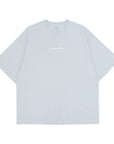 ニューエラ S/S OVERSIZED COTTON TEE 24 HANDWRITTEN LOGO スノーグレー