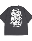 ニューエラ S/S OVERSIZED COTTON TEE 24 GRAFFITI グラファイト/ホワイト
